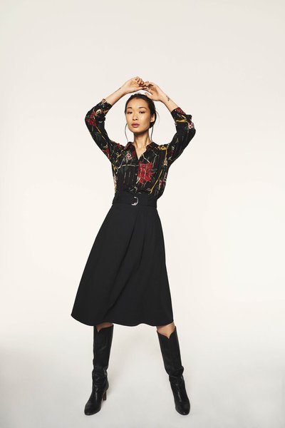 Ba&Sh - Jupes au genou pour FEMME online sur Kate&You - K&Y2614