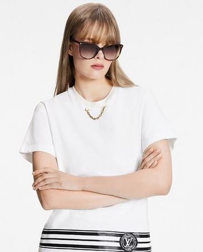 Louis Vuitton - T-shirts pour FEMME LV Stripe online sur Kate&You - 1A9XNR K&Y15744