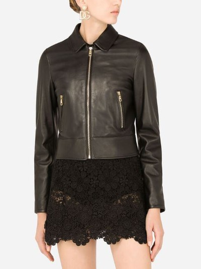 Dolce & Gabbana - Vestes en Cuir pour FEMME online sur Kate&You - F9G13LFUL89N0000 K&Y12459