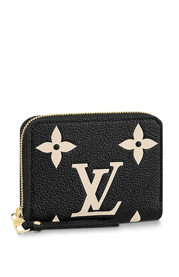 Louis Vuitton Porte-monnaie Zip in Gray