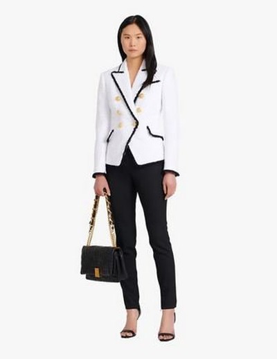 Balmain - Fitted Jackets - for WOMEN online on Kate&You - XF0RP045JB000PA K&Y16076