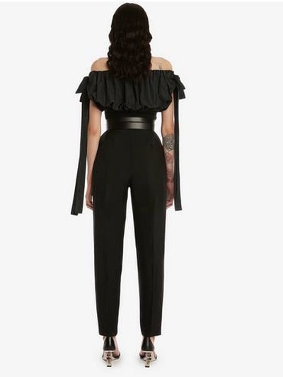 Alexander McQueen - Pantalons à Taille Haute pour FEMME online sur Kate&You - 682511QJACX1000 K&Y16026