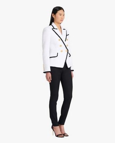 Приталенные куртки - Balmain для ЖЕНЩИН онлайн на Kate&You - XF0RP045JB000PA - K&Y16076