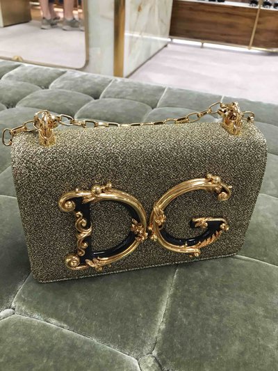 Dolce & Gabbana Mini Bags Sac à bandoulière de la ligne DG Girls en lurex so Kate&You-ID1525