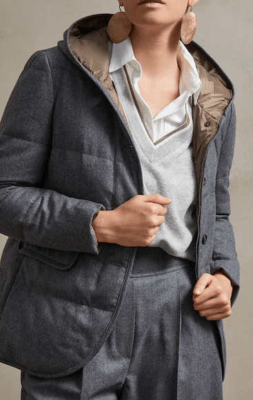 Brunello Cucinelli - Parka coats - for WOMEN online on Kate&You - SKU 202MT2268976 K&Y8976