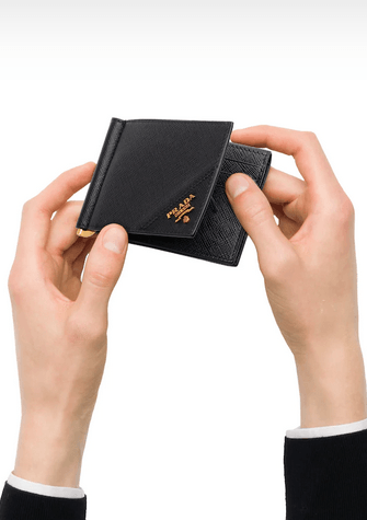 メンズ - Prada プラダ - Portefeuille en cuir saffiano 財布・名刺入れ | Kate&You - 海外限定モデルを購入 - 2MN001_QME_F0632 K&Y8408