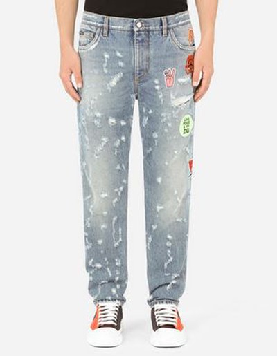 Dolce & Gabbana - Wide jeans - for MEN online on Kate&You - GYJDAZG8EU3S9001 K&Y15656