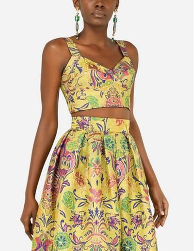 Dolce & Gabbana - Vests & Tank Tops - for WOMEN online on Kate&You - F7Y28TFJOBMS8350 K&Y15605