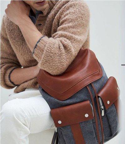 Brunello Cucinelli - Sacs à dos et Bananes pour HOMME online sur Kate&You - 192MBFZU325 K&Y4159