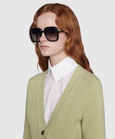 Солнцезащитные очки - Gucci для ЖЕНЩИН онлайн на Kate&You - 691332 J1691 1012  - K&Y15235