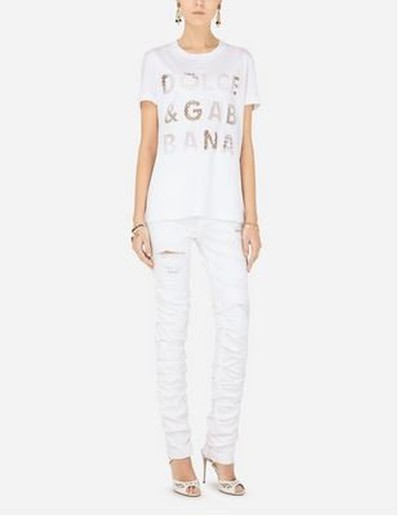 Dolce & Gabbana - T-shirts - for WOMEN online on Kate&You - F8N17ZG7BRKW0800 K&Y13842