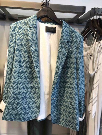 Ikks - Fitted Jackets - W Pan Turquoise for WOMEN online on Kate&You - R20499E K&Y1358